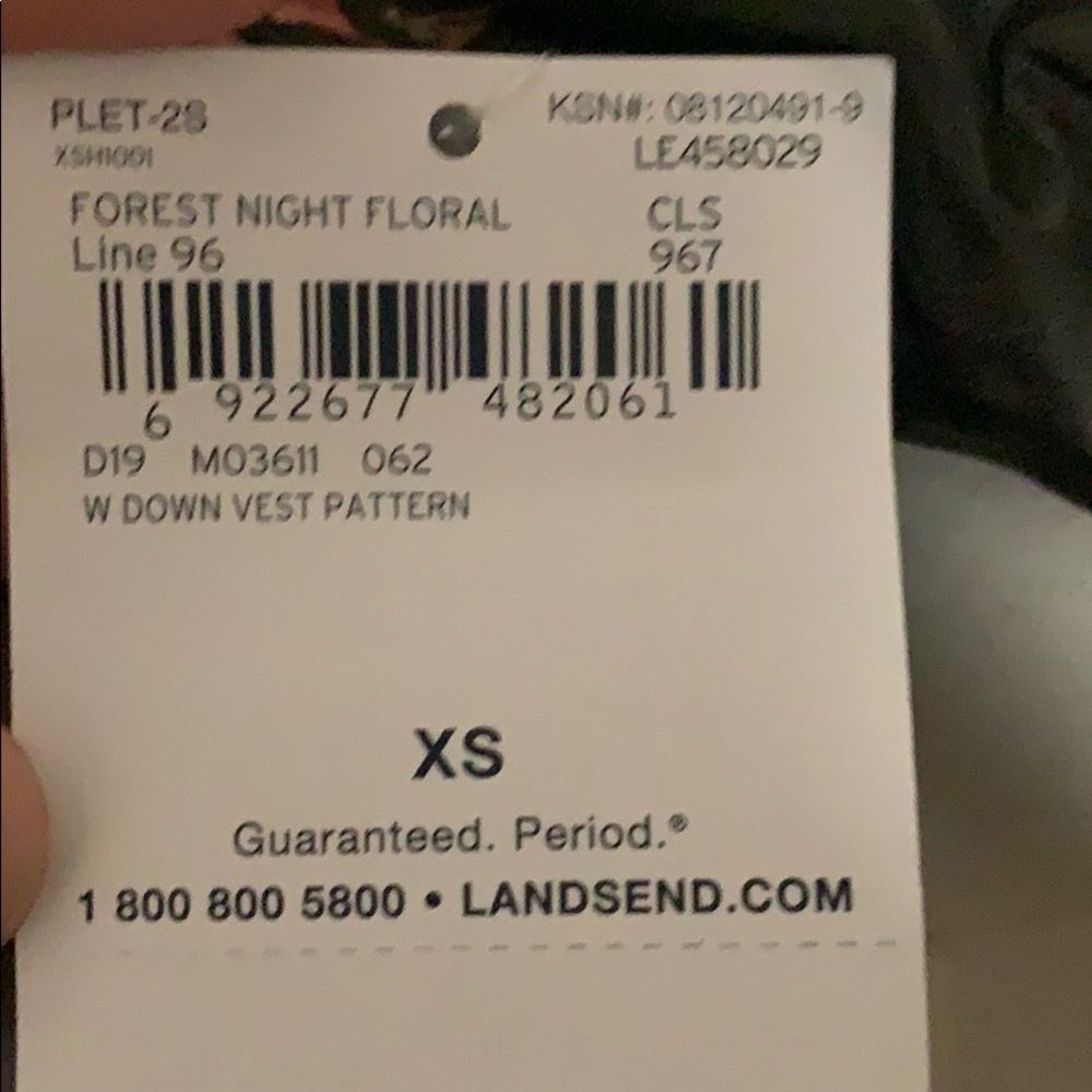 Lands’ End Vest - Picture 4 of 5